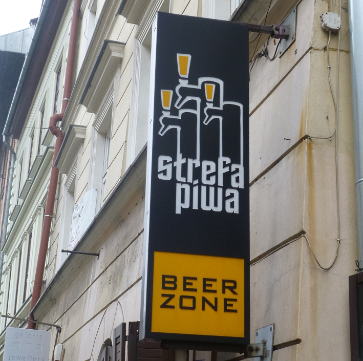 Strefa Piwa, Kraków, Bier in Polen, Bier vor Ort, Bierreisen, Craft Beer, Bierbar