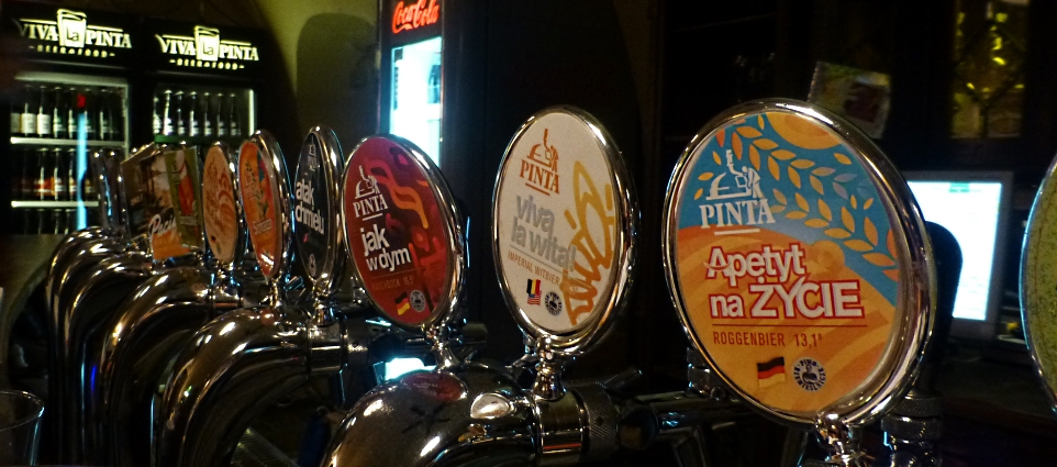 Viva la Pinta – Beer & Food, Kraków, Bier in Polen, Bier vor Ort, Bierreisen, Craft Beer, Bierbar