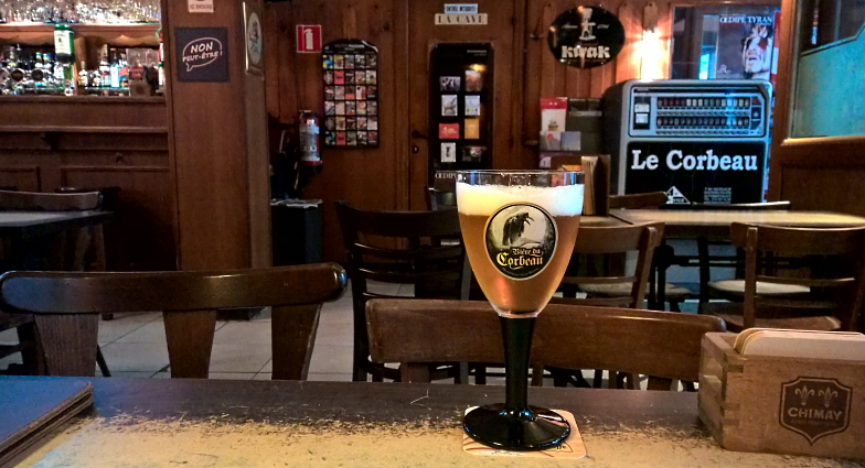 Le Corbeau à Bruxelles, Brüssel, Bier in Belgien, Bier vor Ort, Bierreisen, Craft Beer, Bierbar