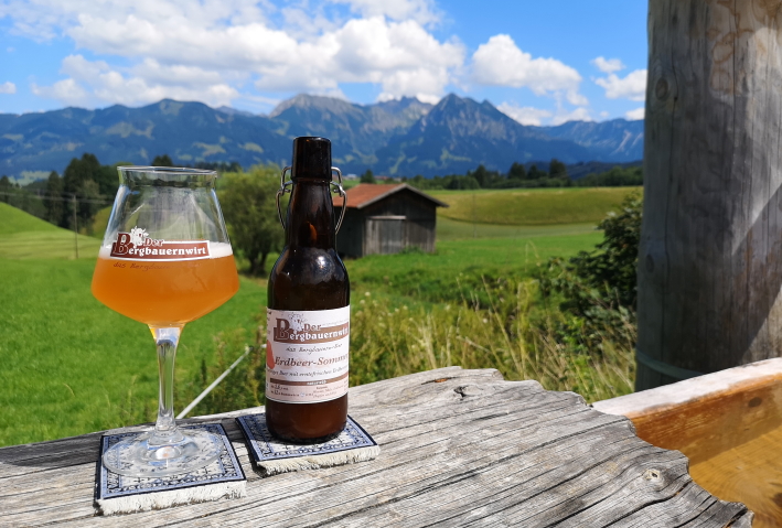 Der Bergbauernwirt, Bolsterlang, Sonderdorf, Bier im Allgäu, Bier in Bayern, Bier vor Ort, Bierreisen, Craft Beer, Brauereigasthof