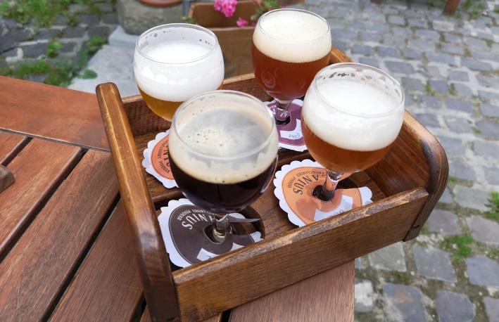 Trenčiansky Pivovar Lanius, Trenčín, Bier in der Slowakei, Bier vor Ort, Bierreisen, Craft Beer, Brauerei, Gasthausbrauerei