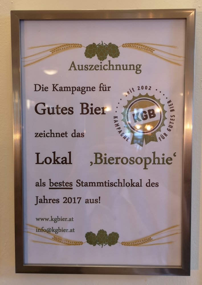 Verkostung mit der Kampagne für Gutes Bier Österreich, Bierosophie, Wien, Bier in Österreich, Bier vor Ort, Bierreisen, Craft Beer, Bierseminar