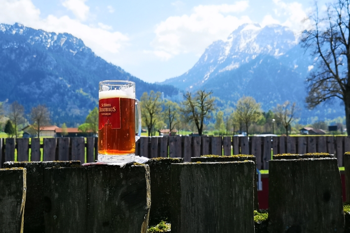 Schlossbrauhaus Schwangau, Schwangau, Bier in Bayern, Bier vor Ort, Bierreisen, Craft Beer, Brauerei, Gasthausbrauerei, Biergarten