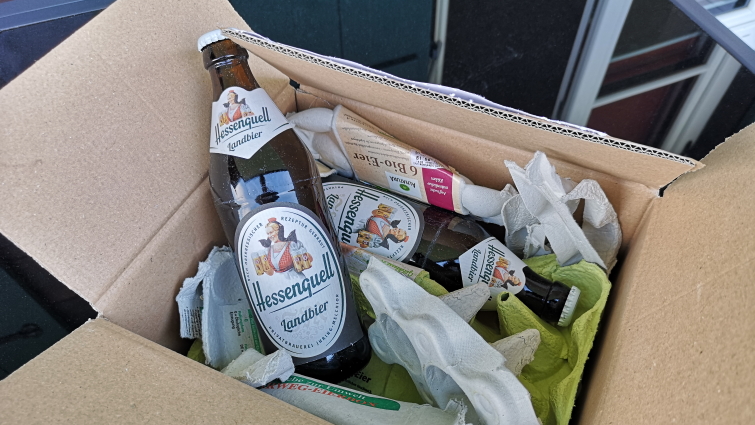 Hessenquell Landbier, Lich, Bier in Hessen, Bier vor Ort, Bierreisen, Craft Beer, Bierverkostung