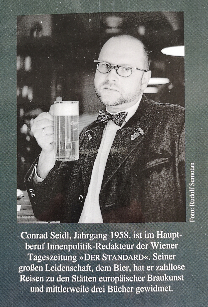 Conrad Seidl, Noch ein Bier – Reisen zu den Stätten europäischer Braukunst, Bier vor Ort, Bierreisen, Craft Beer, Bierbuch