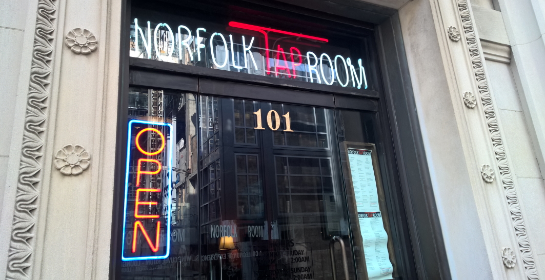 Norfolk Tap RoomNorfolkUSA Brunnenbräu BierBlog
