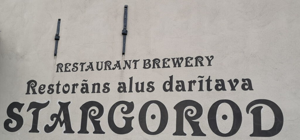 Stargorod Riga Stargorod Rīga – Czech BreweryRīgaLVA – Brunnenbräu Bier-Blog
