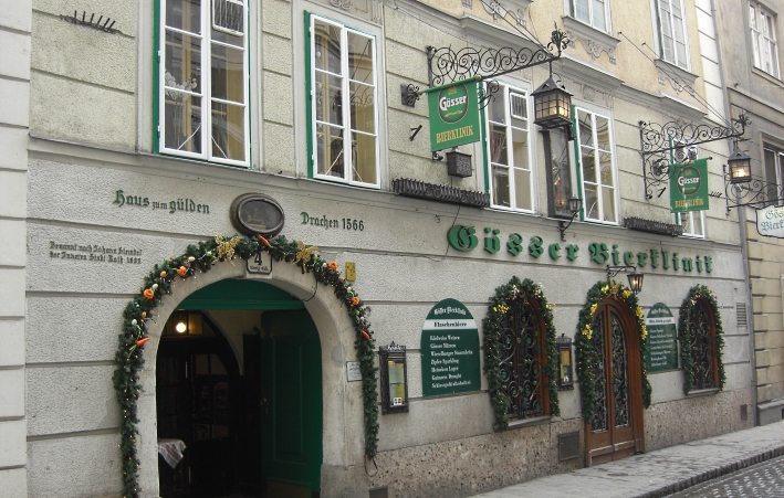 Gösser Bierklinik, Wien, Bier in Österreich, Bier vor Ort, Bierreisen, Craft Beer, Bierrestaurant