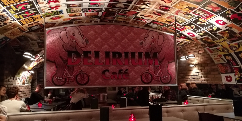 Delirium Cafe Vienna, Wien, Bier in Österreich, Bier vor Ort, Bierreisen, Craft Beer, Bierbar