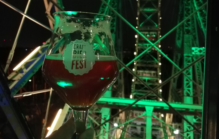 Greening of the Riesenrad, Saint Patrick’s Day 2018, Launch of Vienna’s Craft Beer Festival, Wien, Bier in Österreich, Bier vor Ort, Bierreisen, Craft Beer, Bierfestival