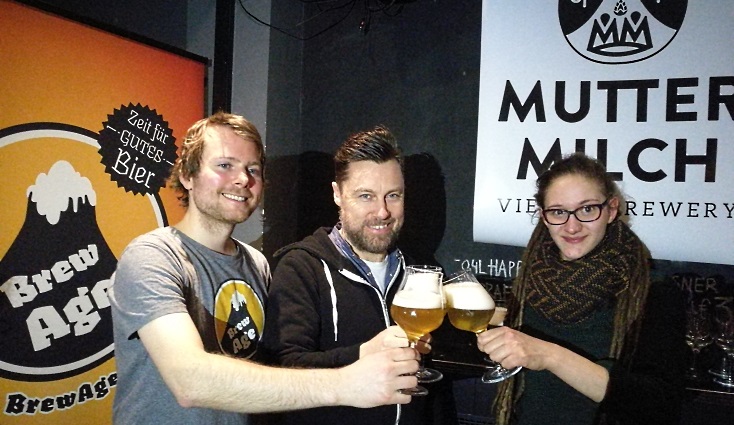 Meet the Brewer: Johannes Kugler (BrewAge) und Marina Ebner (Muttermilch Vienna Brewery), Wien, Bier in Österreich, Bier vor Ort, Bierreisen, Craft Beer, Meet the Brewer